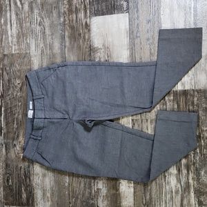 a new day Gray Stretch Casual Business Dress Pants Cropped Women's 6